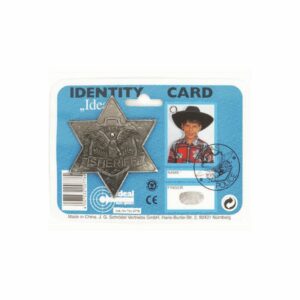 Sheriff-Stern antik, Karte