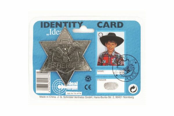 Sheriff-Stern antik, Karte