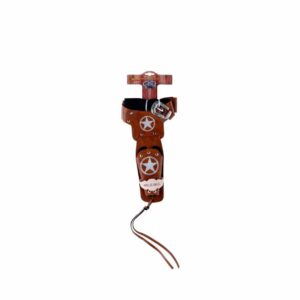 Gürtel "Wild Bill", 90-130cm, 1 Holster, Tester aus Pappe