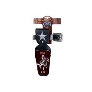 Gürtel "Wild Bob", 65-90cm, 1 Holster, Tester aus Pappe