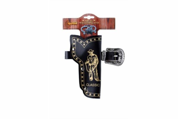 Gürtel "Classic", 60-90cm, 1 Holster, Tester aus Pappe