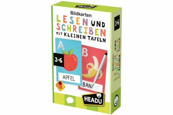 Bildkarten "Lesen & Schreiben" mit kleinen Tafeln